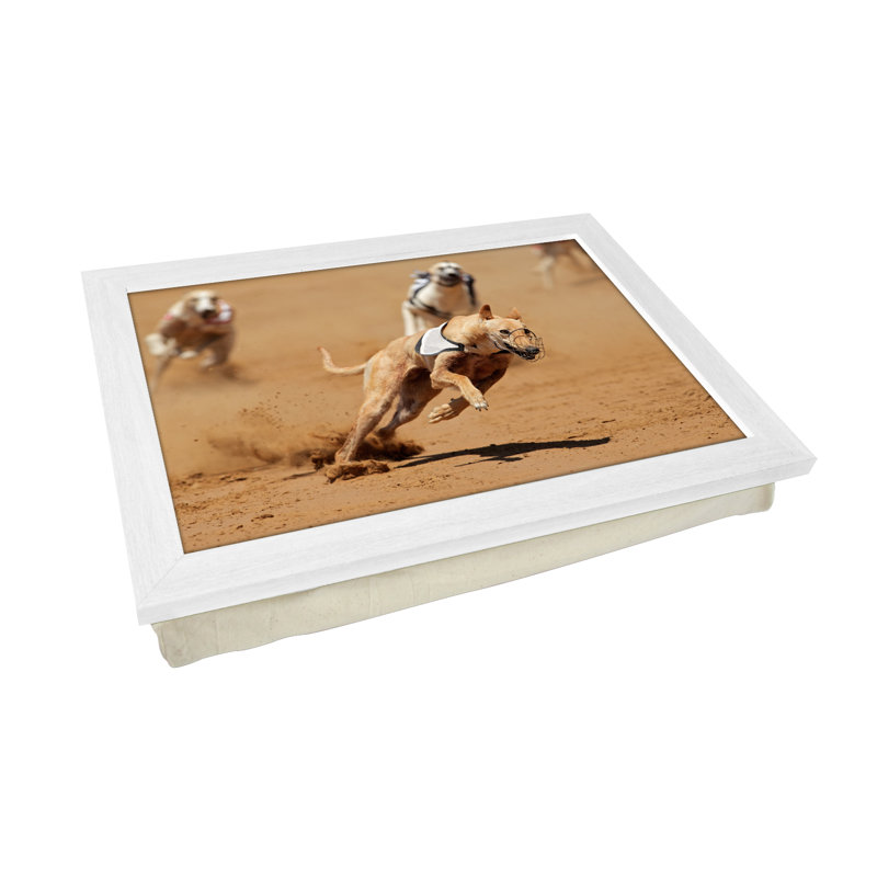 Ancelin Wood Tray, White