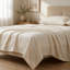 Ensemble de draps en microfibre et bambou hypoallergéniques avec confort rafraîchissant-138649784-138649787