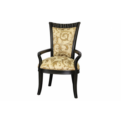 Macgregor Upholstered Alder Solid Wood Armchair