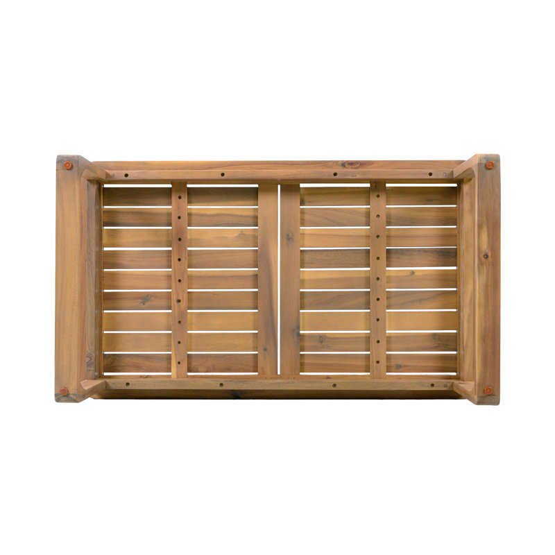 Table basse d'extérieur pour terrasse avec pieds courbés