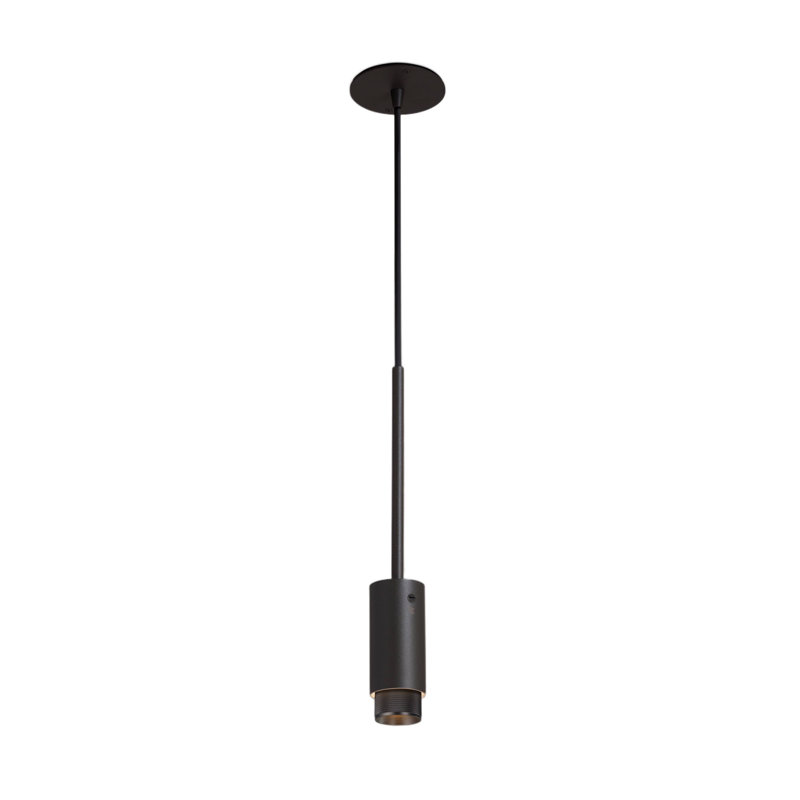Luminaire suspendu / croix d'échappement, Graphite, Bronze fumé