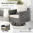 Pequena 8 - Person Patio Conversation Set with Cushions-1369274857