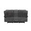 Causeuse en microfibre Power Motion