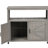 Wooden Patio Bar Table Set with Storage, Buffet Cabinet Sideboard for Outdoor and Indoor-1843423704