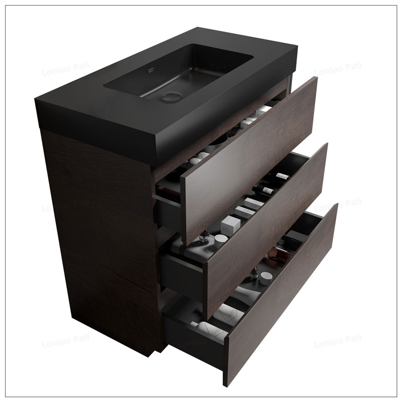 Meuble-lavabo sur pied 36 po avec lavabo, 36"