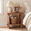 59.99cm W Solid Wood Bedside Table-822864826