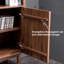 Bibliothèque en bois massif de style européen