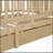 Twin Size Wood Daybed With Fence Guardrails And 2 Drawers, Split Into Independent Floor Bed & Daybed-507379948-507379949