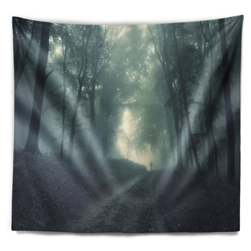 Landscape Polyester Tapestry, 32" H x 39" W