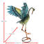 Ensemble de 2 statues Crossman Dancing Cranes