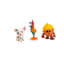Ensemble de figurines miniatures 3 pièces Eni