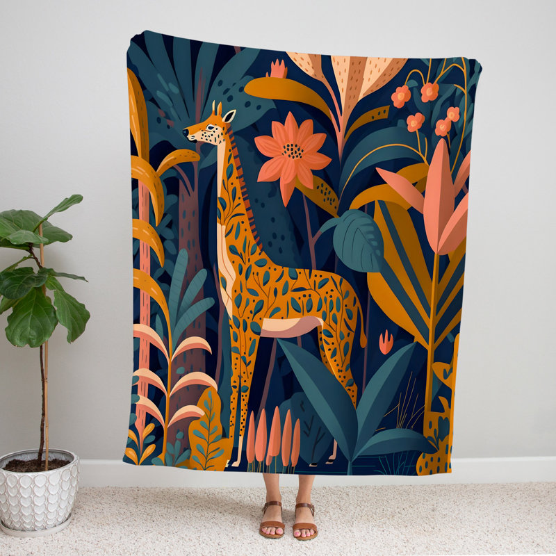 Throw Blanket, 60" W x 80" L