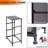 Bradly Steel 17.7'' W 3 - Drawer Dresser