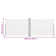 Dakota Fields 1000cm W x 1cm D Glass White Cover Retractable Window Awning