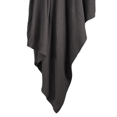 Cotton Knit Throw Blanket