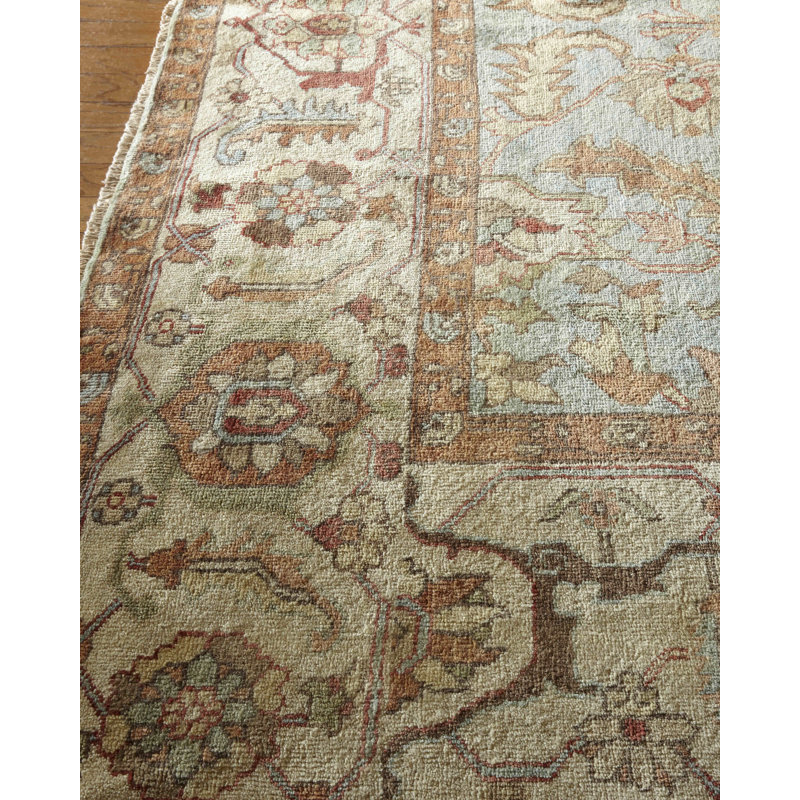 Antique Weave Serapi Wool Oriental Area Rug, Rectangle 9' x 12'