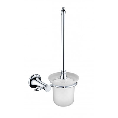Tyann Wall Mounted Toilet Brush and Holder