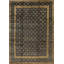 Gray Hand-Knotted Wool Trellis Floral Geometric Modern Contemporary Carpet Rug-619783909