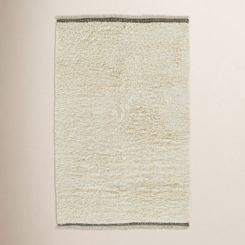 Wool Area Rug, Rectangle 8' x 10'