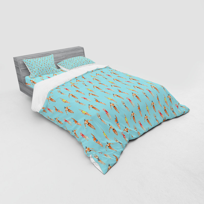 Polyester Duvet Cover, Queen Duvet Cover + 3 Additional Pieces