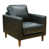 Black Genuine Leather selected