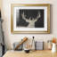 «Brow Tine Deer II», reproduction encadrée de qualité supérieure - prête à être accrochée-695026995-695026994-695020766