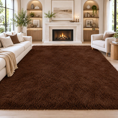 Tapis à poils longs de 8 x 10 pi pour le salon
