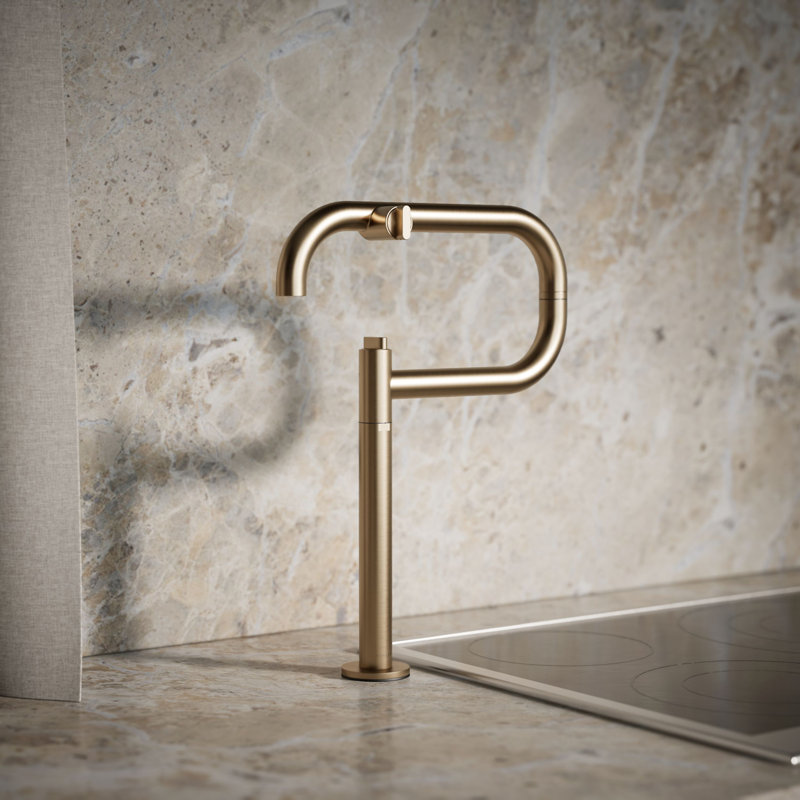 Components® Deck-Mount Pot Filler, Bronze