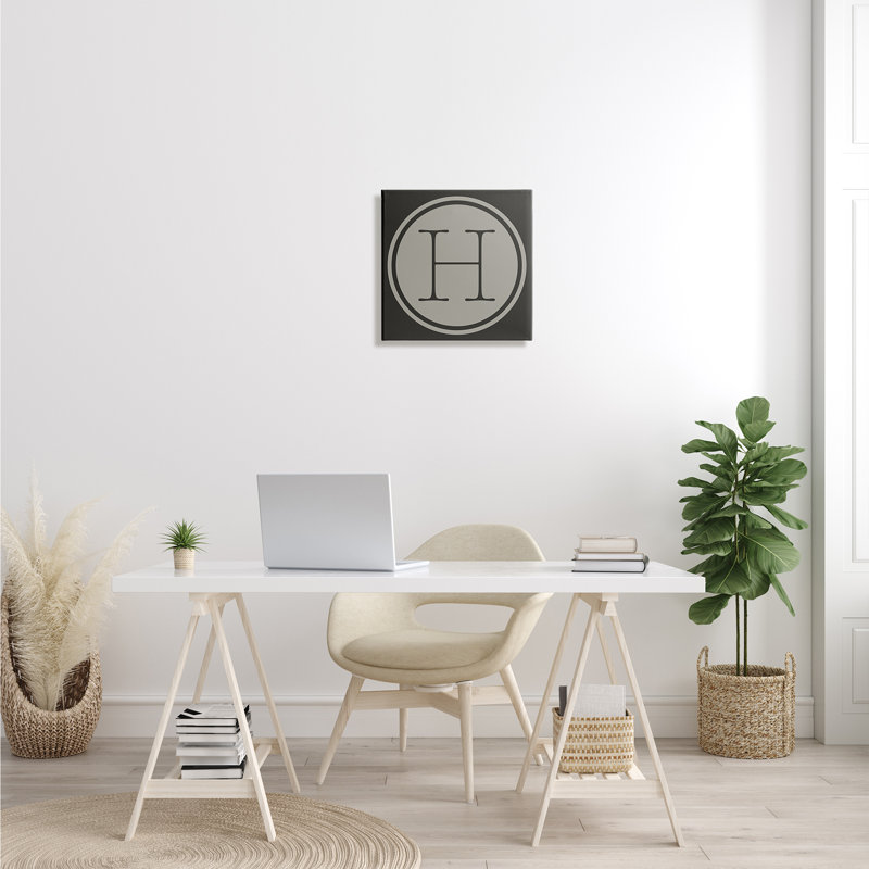 Art mural sur toile tendue en forme d'étoile 25_Modern H par Ziwei Li, H 17 po x l 17 po x P 1,5 po, Toile tendue