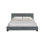Lit Natalie UPH en velours gris