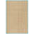 Auckland Bamboo Slat/Seagrass Natural/Teal Area Rug-896960826