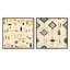 Maruan - Abstract Shapes Square Collage Set Of 2-102162971-102162973