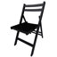 Chaises pliantes en bois massif - de 4, noir, siège à lattes confortable, convenant à diverses utilisations, pliable, chaise de 4 lb en bois avec restrictions de poids noires 4, confort d'assise, idéal pour la maison et les événements spéciaux,-1332253240