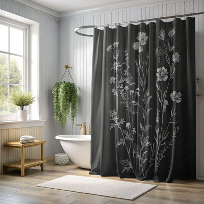 Rideau de douche standard 1 pièce Elegant