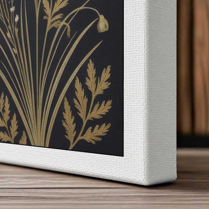 Pressed Botanicals Botanical - Wrapped Canvas, 18x12 - 45.7 x 30.5 cm, White Border