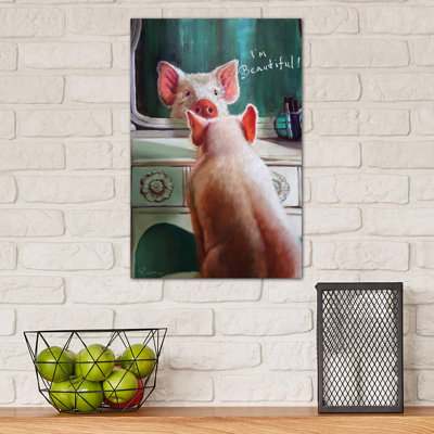 Affirmation 1 Piece Wrapped Canvas Painting