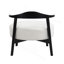 Chaise d'appoint rembourrée, chaises de salon modernes, fauteuil de lecture pour chambre à coucher au soleil, beige, supporte 300 lb