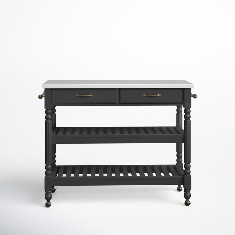 Dobbs Kitchen Cart, Black