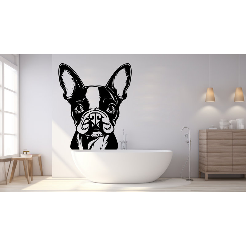 Adhésif décoratif pour chien, décor pour chien, H 59 po x l 50 po, Vert