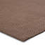 Tapis intérieur / extérieur brun fait à la main Indira Indira-1250812126