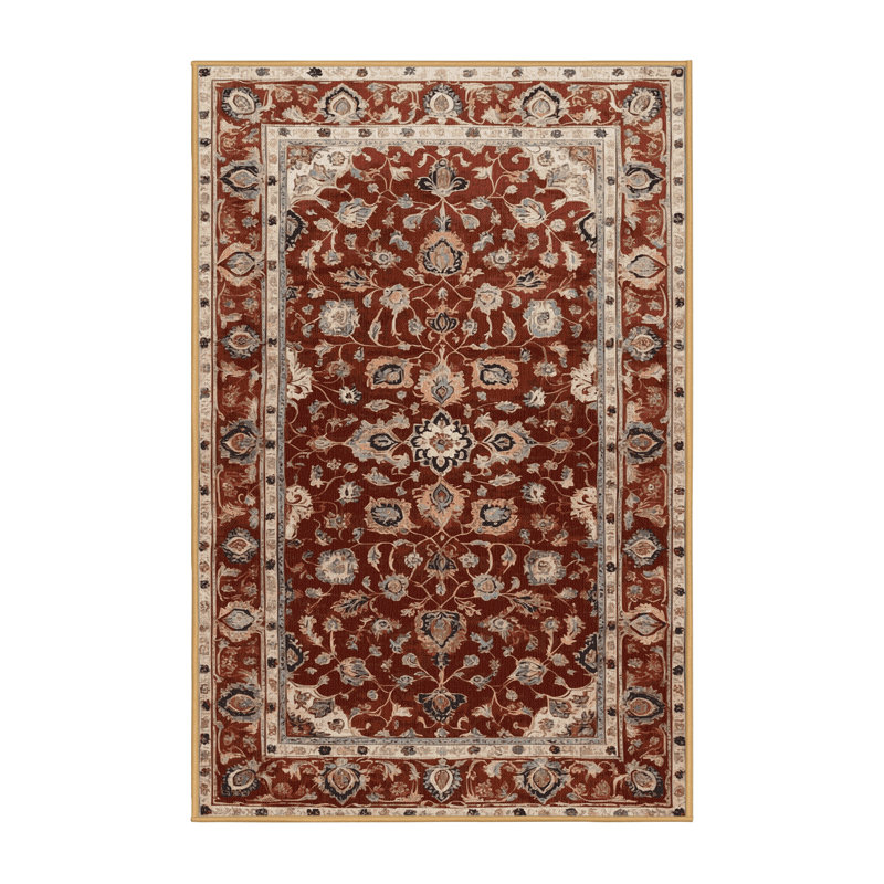 Tapis brun lavable à la machine, Tapis de couloir 2 pi x 4 pi