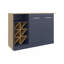 Îlot de cuisine, 2 portes, 7 tablettes