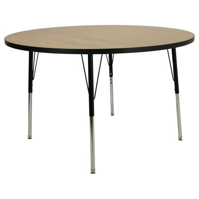 Table d'activité circulaire réglable 48 po Contour