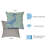  Outdoor Square Pillow Cover & Insert