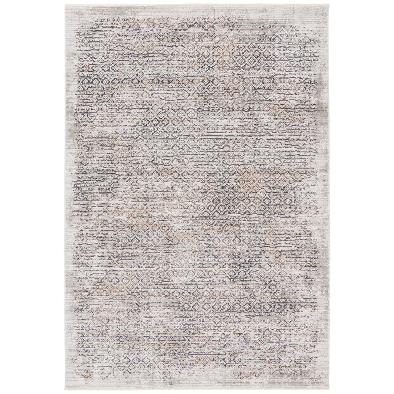 Mayflower Performance Geometric Rug, Square 6'7"