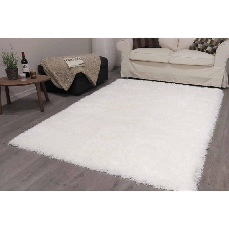 Solid Colour Shag Area Rug Set, Rectangle 200 x 290cm