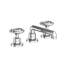 Slater Widespread Bathroom Faucet with Drain Assembly-1200610212
