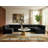 Enso Velvet U-Shaped Sectional Reversible-1516264360