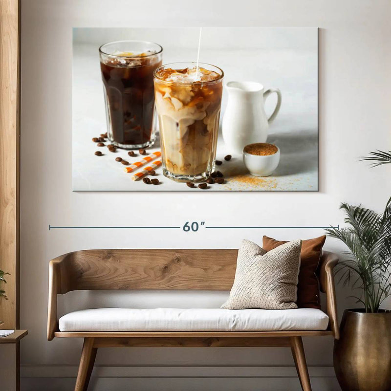 Yarlin Refreshing Cold Coffee, 34" H x 51" W