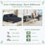 2 Seater Linen Sofa Bed-1907410473